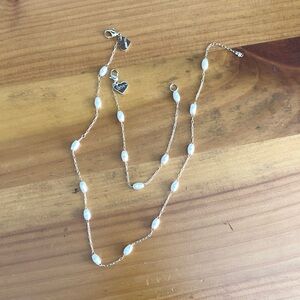 Vintage Mattel Barbie fresh water pearl bracelet and necklace set